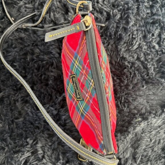 Dooney & Bourke Red Plaid Crossbody Bag - Picture 7 of 8